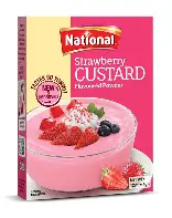 national strawberry custard 275 gm