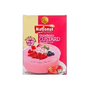 national strawberry custard 120 gm