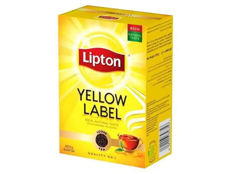 lipton yellow label box 170 gm lipton yellow label box 170 gm
