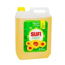 sufi cooking oil can 10 liter