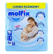 molfix diappers no 1 84 pcs