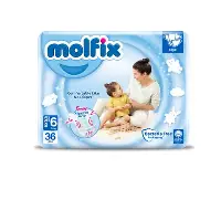 molfix diappers no 6 38 pcs